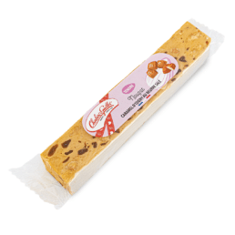 Nougat tendre aux Amandes et Eclats de caramel beurre salé – Barre 100g - Nougat Chabert & Guillot