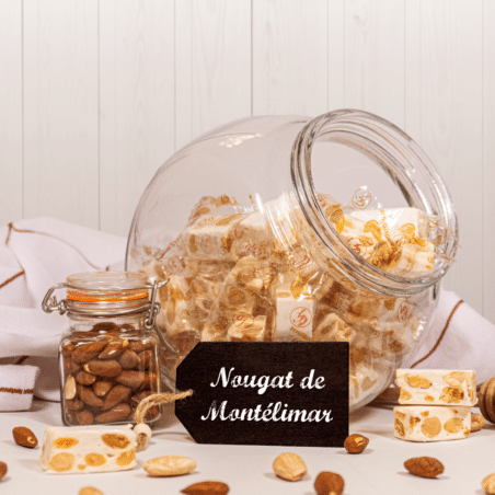 Nougat de Montélimar tendre au détail – poche 500g