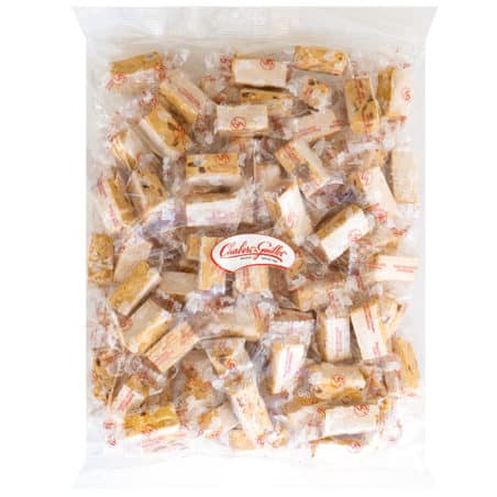 Nougat tendre caramel au beurre salé d’Isigny – Poche 1Kg