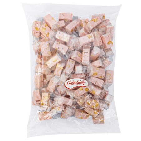 Nougat tendre framboise – Poche 1Kg